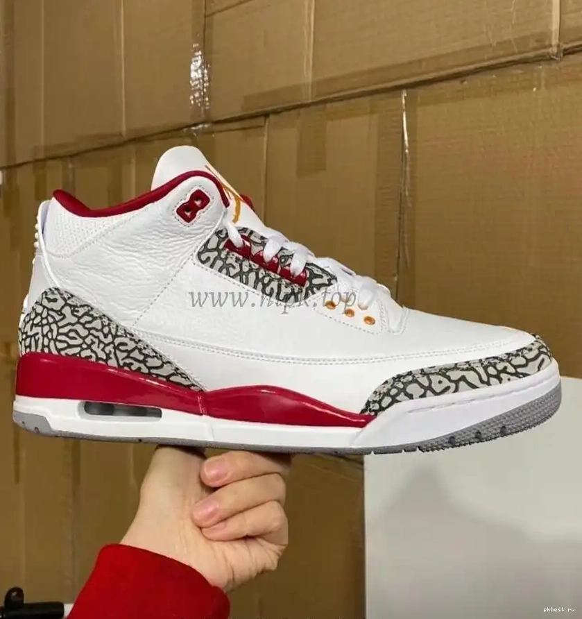 ready jordan retro God Cardinal Pk 3 air Red materials to retail ship 0504